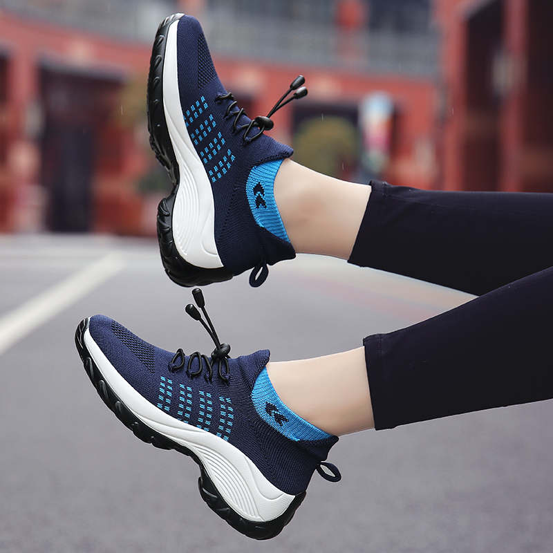 Ladies Stylish Fashion Air Mesh Trainers For Track, Court and Running Cooling and Breathable with Anti-Slip Sole