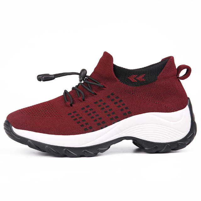 Ladies Stylish Fashion Air Mesh Trainers For Track, Court and Running Cooling and Breathable with Anti-Slip Sole