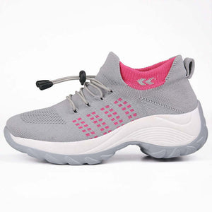 Ladies Stylish Fashion Air Mesh Trainers For Track, Court and Running Cooling and Breathable with Anti-Slip Sole