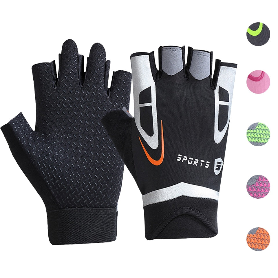 Half-Finger Cycling Gloves Non-Slip Breathable