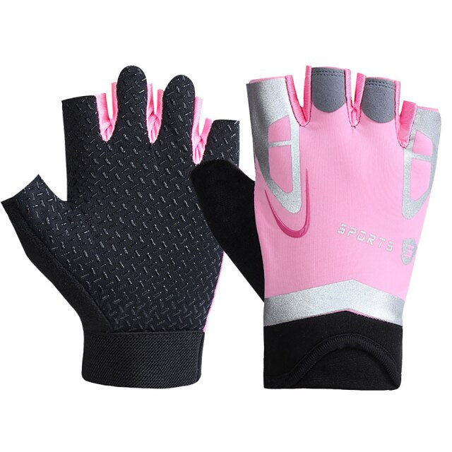 Half-Finger Cycling Gloves Non-Slip Breathable