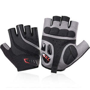 Cycling Gloves Mountain Bike Gloves Half Finger with Shock Absorbing Breathable for Summer Cycling Rock Climbing Gym Hiking