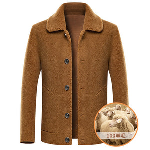 New for 2025/6 Autumn/Winter Mens Genuine Sheepskin and Leather Jacket/Coat