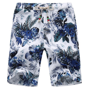 Men's Casual  Bermuda Shorts New for 2022/23 with Stylish Floral Print. Loose Fit With Drawstring. Ideal Casual/Holiday Ware