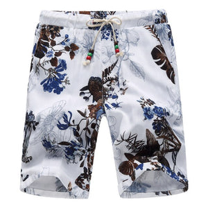 Men's Casual  Bermuda Shorts New for 2022/23 with Stylish Floral Print. Loose Fit With Drawstring. Ideal Casual/Holiday Ware