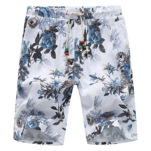 Men's Casual  Bermuda Shorts New for 2022/23 with Stylish Floral Print. Loose Fit With Drawstring. Ideal Casual/Holiday Ware