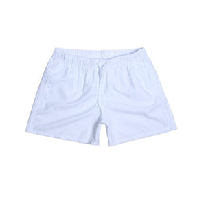 Quick Dry Mens Casual Beach Shorts -  Summer Shorts With Pockets  Fitness Exercise Lace-up Shorts