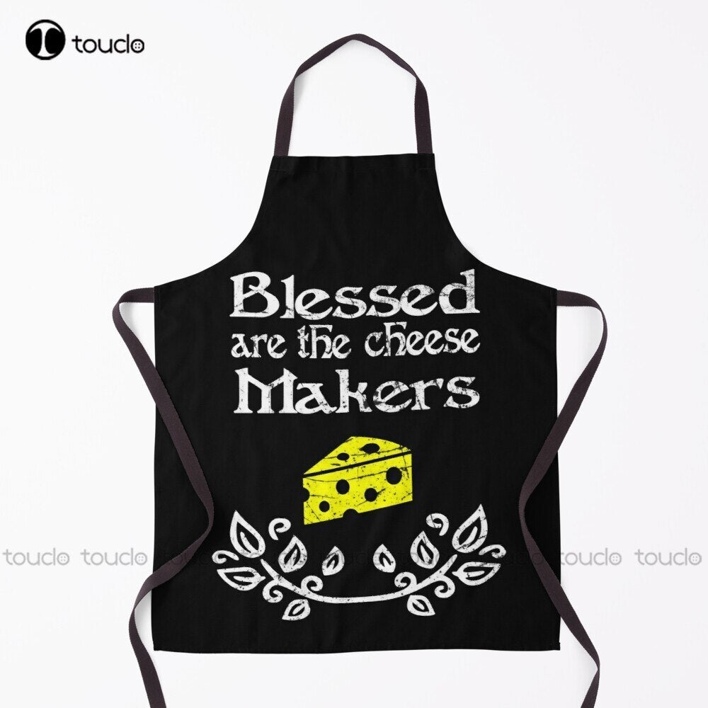 New For 2024 Blessed Are The Cheese Makers . . . Unisex Cooking Apron