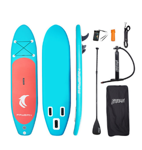 Surf SUP Board Inflatable Stand Up Paddle Board SUP Dimensions 10.5 feet x 33 inches x 6 inches includes Pump Paddle Backpack Coil Leash Waterproof Case