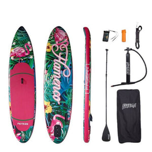 Surf SUP Board Inflatable Stand Up Paddle Board SUP Dimensions 10.5 feet x 33 inches x 6 inches includes Pump Paddle Backpack Coil Leash Waterproof Case