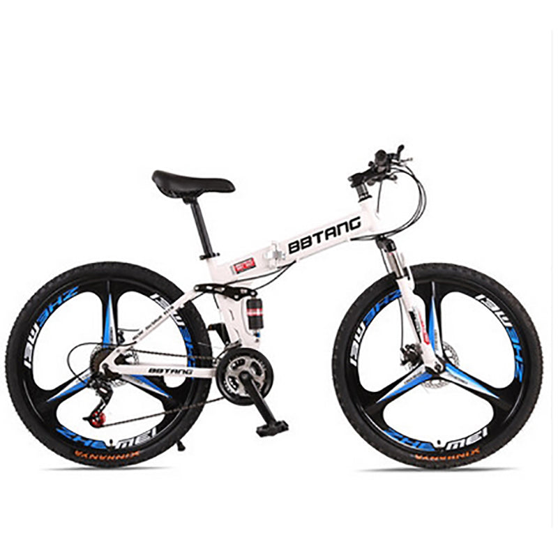 Deluxe Carbon Steel Framed 21 speed 26 inch Easy-Ride Mountain Bike Cycle built for Comfort and Endurance