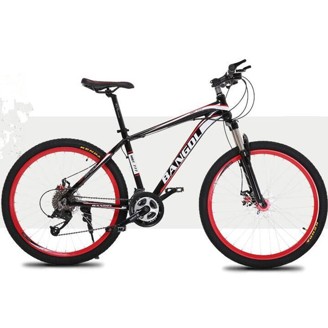 New StyleDouble Disc Bicycle High Carbon Steel Materials 26 Inches 21 Speed Double Disc Brake