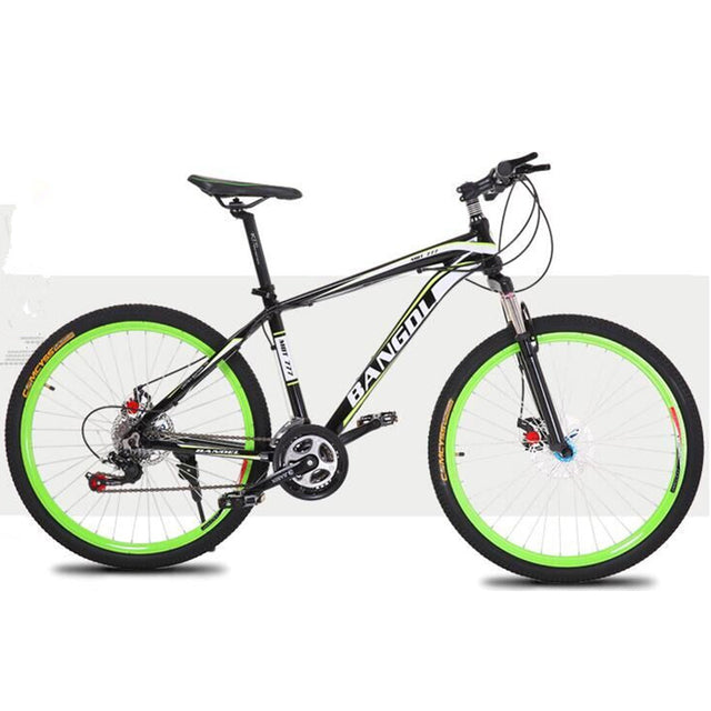 New StyleDouble Disc Bicycle High Carbon Steel Materials 26 Inches 21 Speed Double Disc Brake