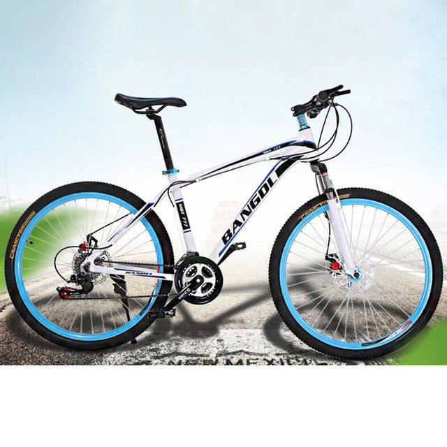 New StyleDouble Disc Bicycle High Carbon Steel Materials 26 Inches 21 Speed Double Disc Brake