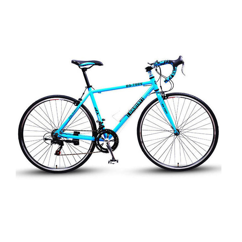 New StyleRoad Bike Cycling Bicycle 14 Speed Aluminum Alloy 26 Inch Multicolor Options Curved Handle Racing Bicycle