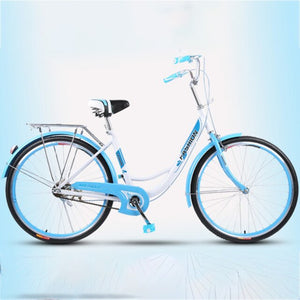 Carbon Steel Material 21 Speed 26 Inch Double Disc Brake Variable Speed Tourism Bicycle Road Bike