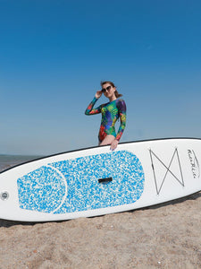 VN SUP Stand up Paddle Board Inflatable, blue - SUP, surfboard, surf board, accessories, fishing