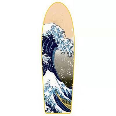 Large 34" Pro Surf Skate Deck 7 Layer Canadian Maple Surfskate Board Quality Land Carving Cruiser Board Parts DIY Deck Supply