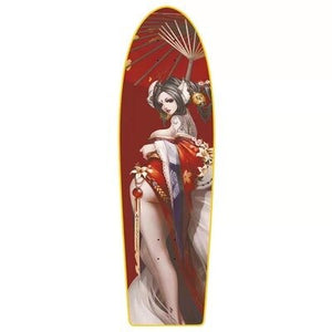 Large 34" Pro Surf Skate Deck 7 Layer Canadian Maple Surfskate Board Quality Land Carving Cruiser Board Parts DIY Deck Supply