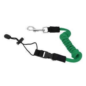 Elastic Coiled Cord Lanyard SUP Paddle Leash for Kayak Canoe Rowing Boat